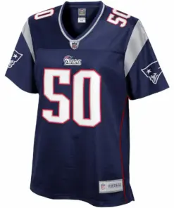 Alternative view of Mike Vrabel New England Patriots NFL Pro Line Women's Retired Player Jersey - Navy