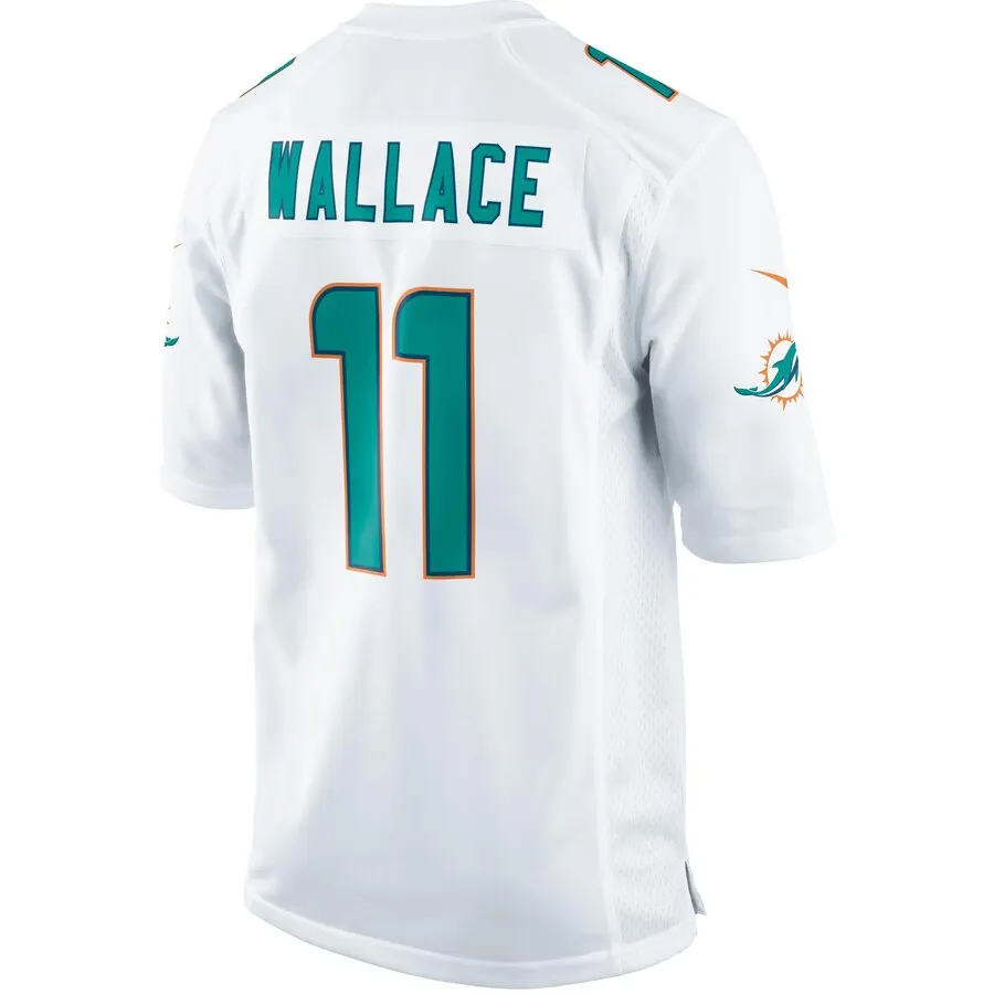 Mike Wallace Miami Dolphins Nike Game Jersey - White - Image 3