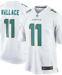 Mike Wallace Miami Dolphins Nike Game Jersey - White