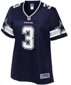 Alternative view of Mike White Dallas Cowboys NFL Pro Line Women's Player Jersey - Navy