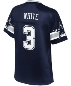 Mike White Dallas Cowboys NFL Pro Line Women's Player Jersey - Navy - Image 3
