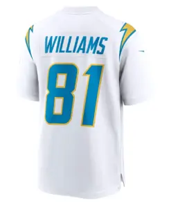 Mike Williams Los Angeles Chargers Nike Alternate Team Game Jersey - Navy - Image 13