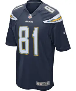 Alternative view of Mike Williams Los Angeles Chargers Nike Game Jersey - Navy