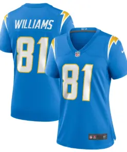 Mike Williams Los Angeles Chargers Nike Women's Alternate Team Game Jersey - Navy - Image 18