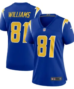 Mike Williams Los Angeles Chargers Nike Women's Game Jersey - Powder Blue - Image 21
