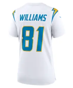 Mike Williams Los Angeles Chargers Nike Women's Game Jersey - Powder Blue - Image 13