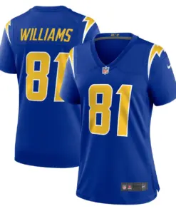 Mike Williams Los Angeles Chargers Nike Women's Game Jersey - White - Image 11