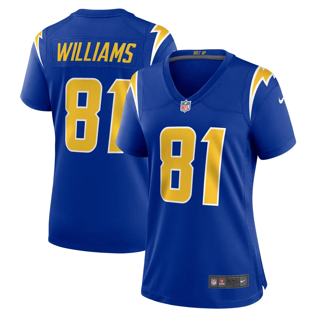 Mike Williams Los Angeles Chargers Nike Women's Game Jersey - White - Image 11