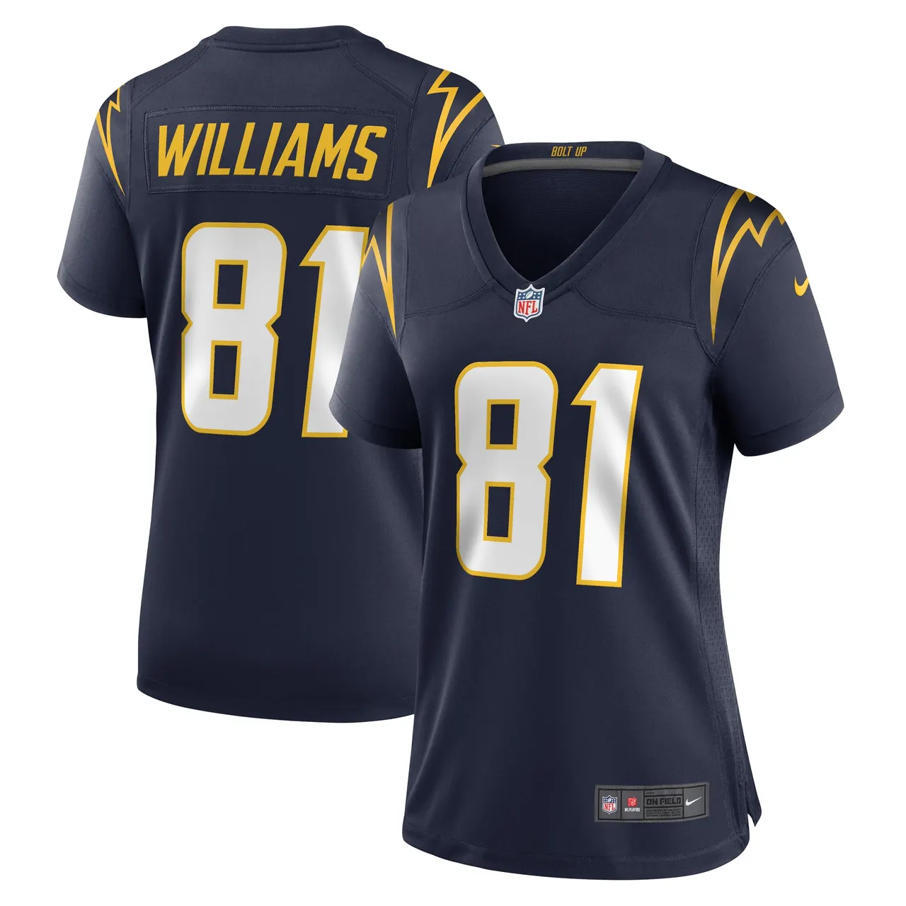 Mike Williams Los Angeles Chargers Nike Women's Game Jersey - White - Image 15