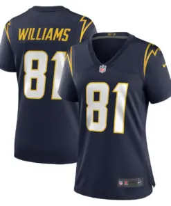 Mike Williams Los Angeles Chargers Nike Women's Game Jersey - White - Image 8
