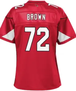 Miles Brown Arizona Cardinals NFL Pro Line Women's Team Player Jersey - Cardinal - Image 3