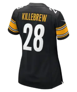 Miles Killebrew Pittsburgh Steelers Nike Women's Game Jersey - Black - Image 4