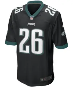 Miles Sanders Philadelphia Eagles Nike Game Jersey - Black - Image 3