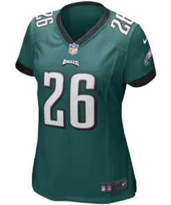 Miles Sanders Philadelphia Eagles Nike Women's Game Jersey - Black - Image 6
