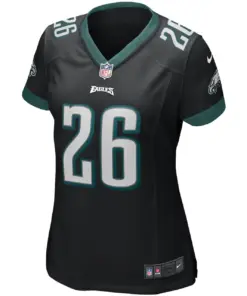 Miles Sanders Philadelphia Eagles Nike Women's Game Jersey - Midnight Green - Image 6