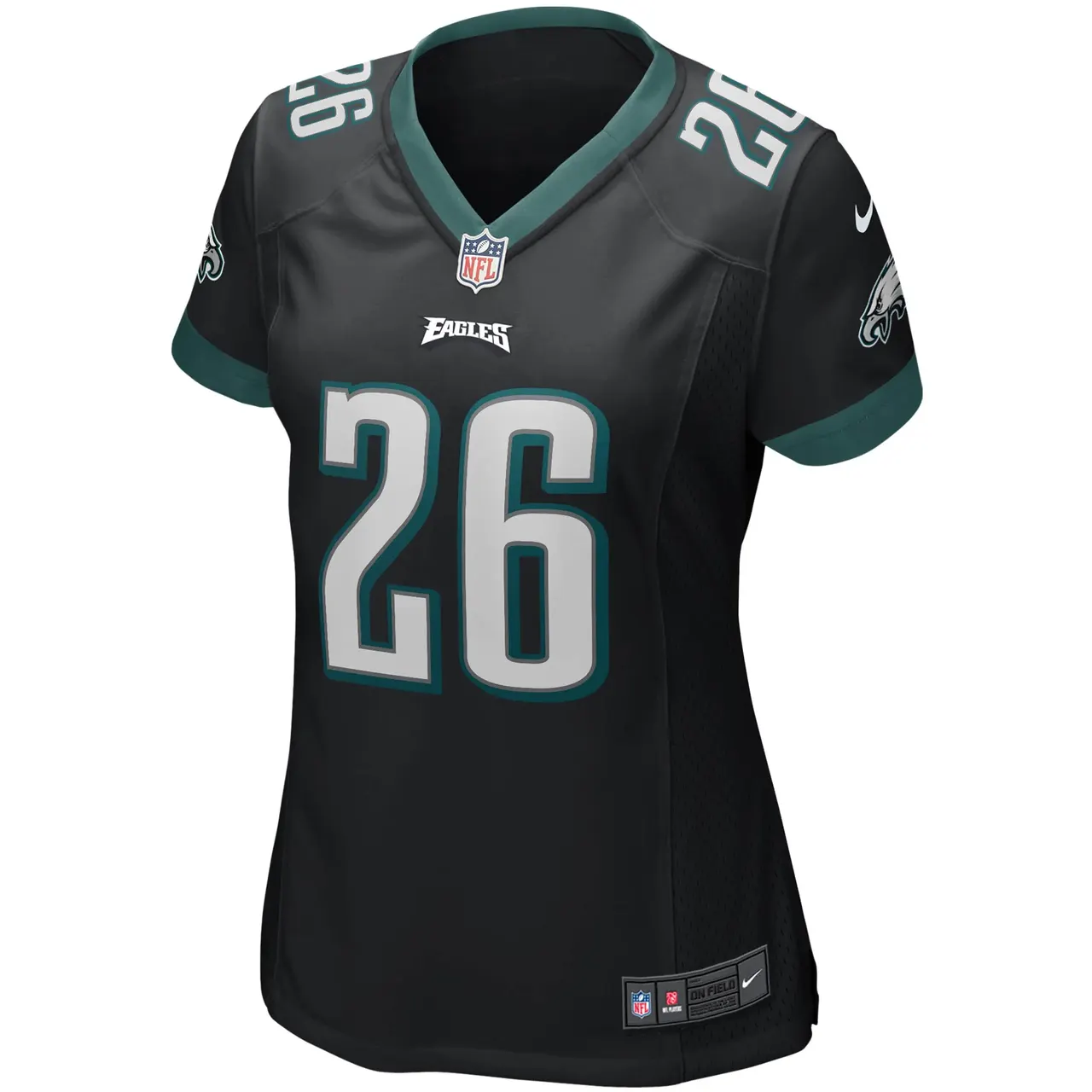 Miles Sanders Philadelphia Eagles Nike Women's Game Jersey - Midnight Green - Image 6