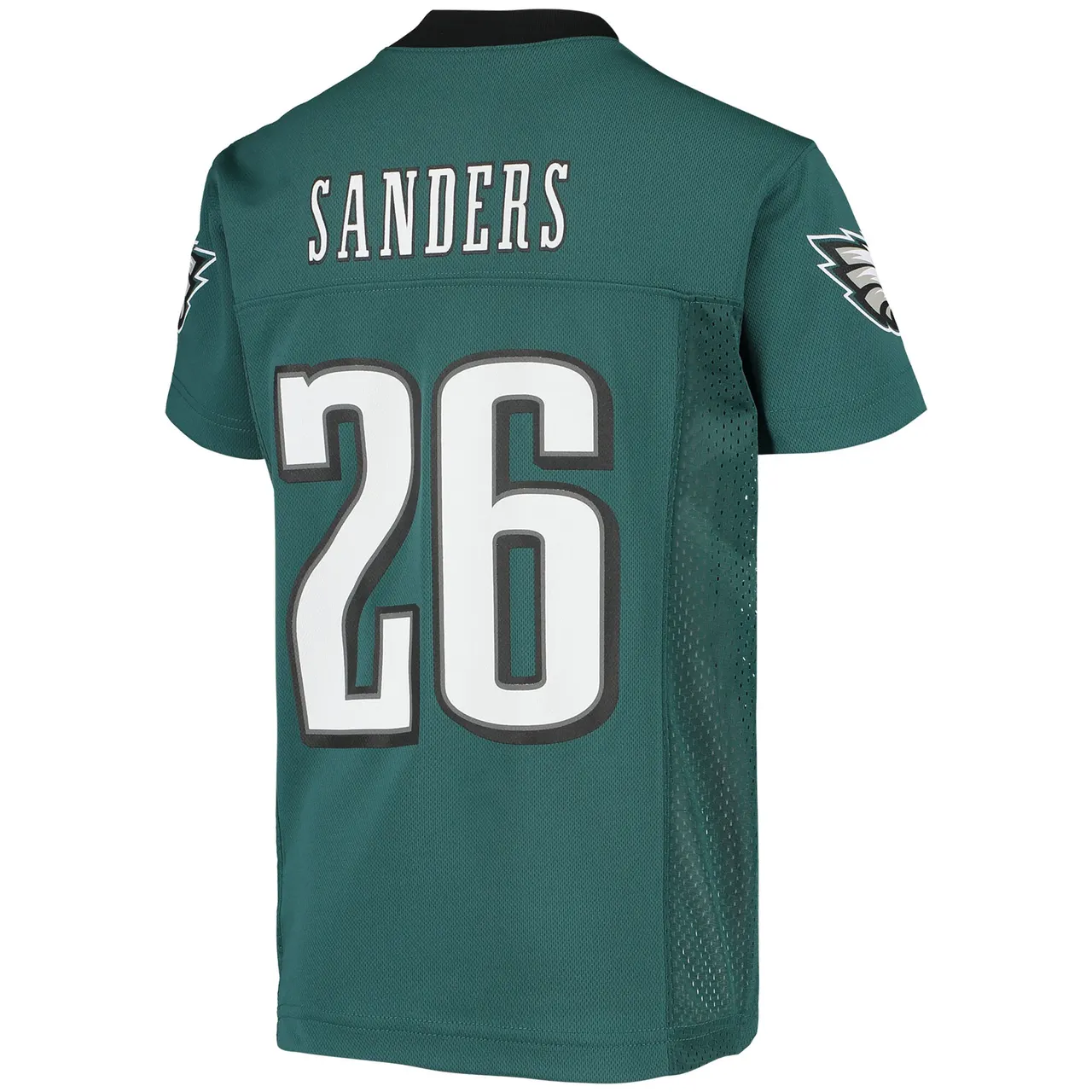 Miles Sanders Philadelphia Eagles Fanatics Youth Replica Player Jersey - Midnight Green - Image 4