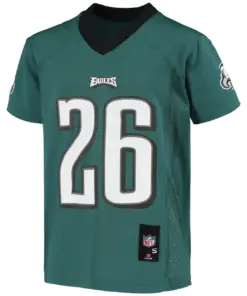 Miles Sanders Philadelphia Eagles Fanatics Youth Replica Player Jersey - Midnight Green - Image 3