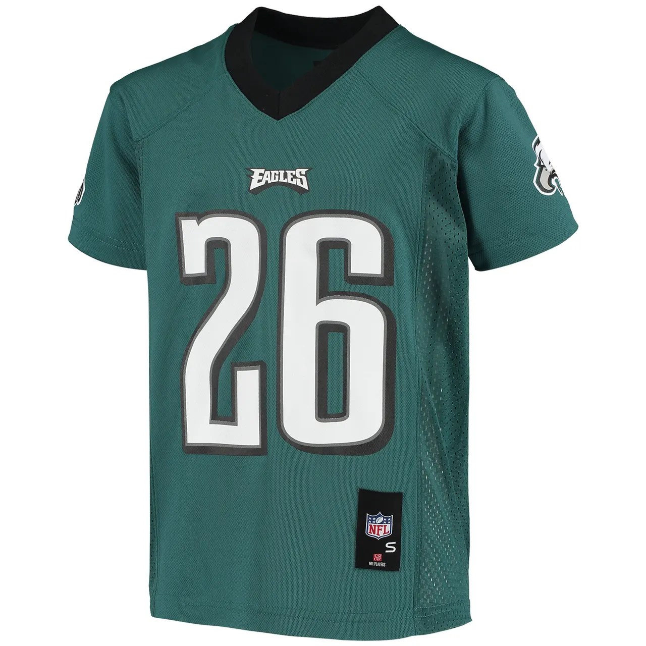 Miles Sanders Philadelphia Eagles Fanatics Youth Replica Player Jersey - Midnight Green - Image 3