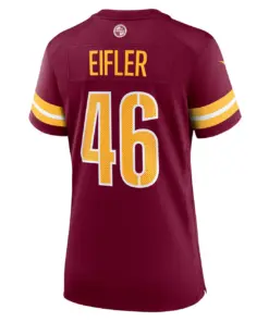 Milo Eifler Washington Commanders Nike Women's Game Player Jersey - Burgundy - Image 4