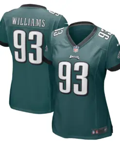 Milton Williams Philadelphia Eagles Nike Women's Game Jersey - Midnight Green