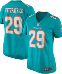 Minkah Fitzpatrick Miami Dolphins Nike Women's Game Jersey - Aqua