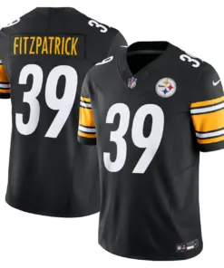 Alternative view of Minkah Fitzpatrick Pittsburgh Steelers Nike Vapor F.U.S.E. Limited Jersey - Black