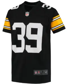 Minkah Fitzpatrick Pittsburgh Steelers Nike Youth Alternate Game Jersey - Black - Image 3