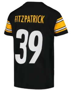 Minkah Fitzpatrick Pittsburgh Steelers Nike Youth Game Jersey - Black - Image 4