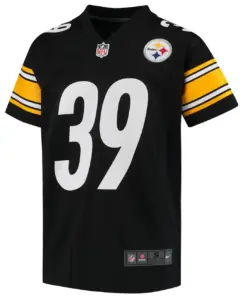 Minkah Fitzpatrick Pittsburgh Steelers Nike Youth Game Jersey - Black - Image 3