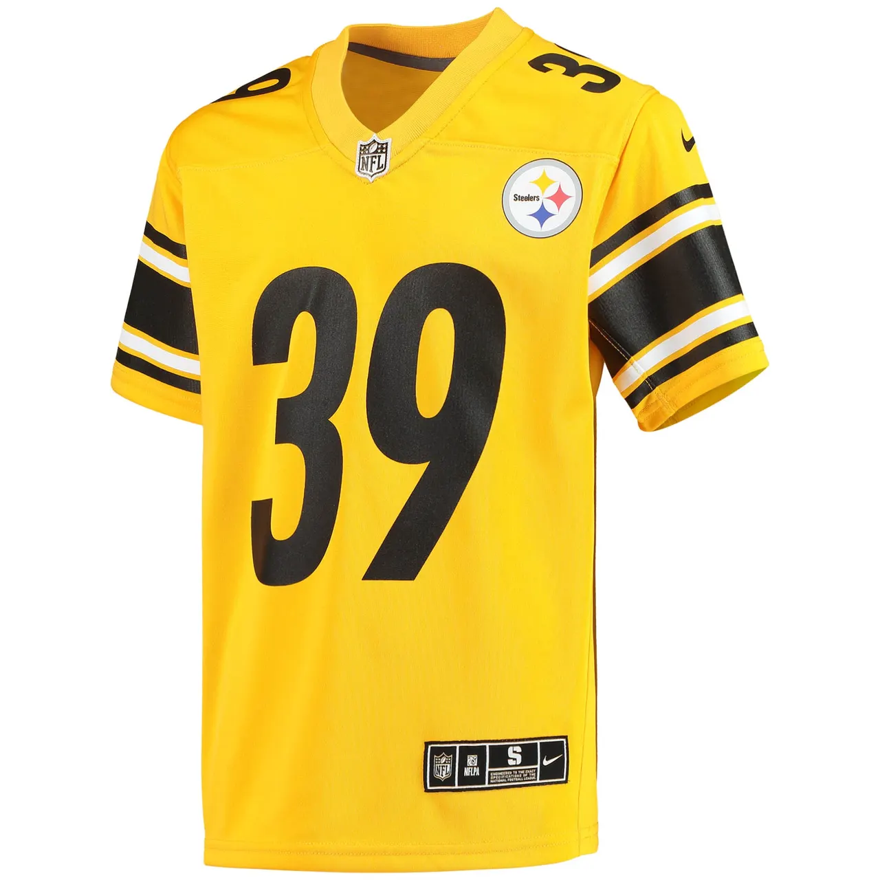 Minkah Fitzpatrick Pittsburgh Steelers Nike Youth Inverted Team Game Jersey - Gold - Image 3
