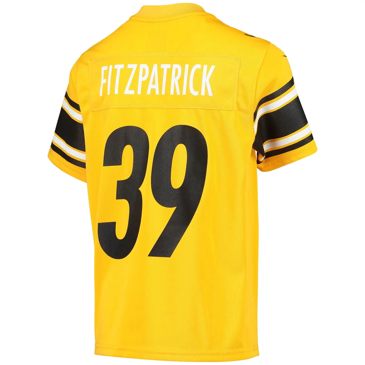 Minkah Fitzpatrick Pittsburgh Steelers Nike Youth Inverted Team Game Jersey - Gold - Image 4