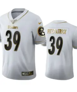 Minkah Fitzpatrick Pittsburgh Steelers Nike 100th Season Golden Edition Jersey - White