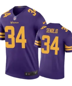 Andrew Sendejo Minnesota Vikings Nike Color Rush Jersey - Purple