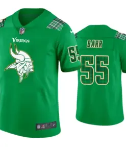Anthony Barr Minnesota Vikings Nike St. Patrick's Day Jersey - Kelly Green