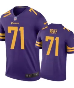 Riley Reiff Minnesota Vikings Nike Color Rush Jersey - Purple