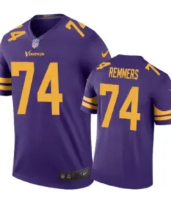 Mike Remmers Minnesota Vikings Nike Color Rush Jersey - Purple
