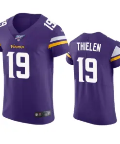 Adam Thielen Minnesota Vikings Nike 100th Season Vapor Elite Jersey - Purple
