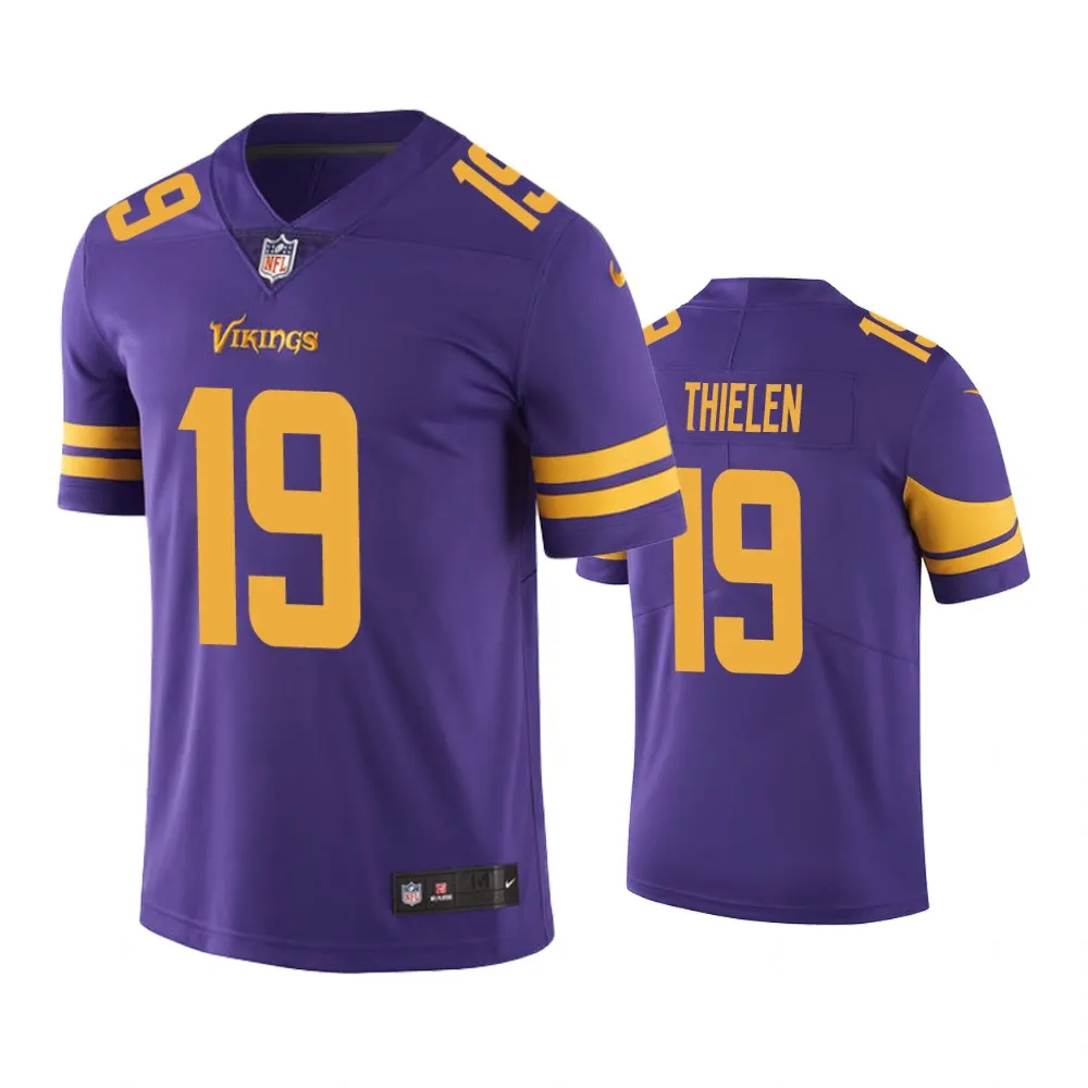 Adam Thielen Minnesota Vikings Nike Color Rush Limited Jersey - Purple