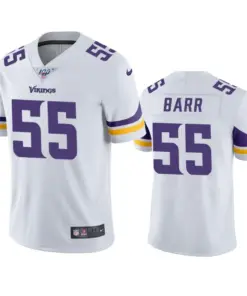 Anthony Barr Minnesota Vikings Nike 100th Season Vapor Limited Jersey - White