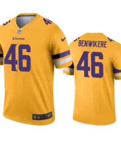 Bene Benwikere Minnesota Vikings Nike Inverted Legend Jersey - Gold
