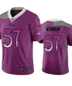D.J. Wonnum Minnesota Vikings Nike City Edition Vapor Limited Jersey - Purple