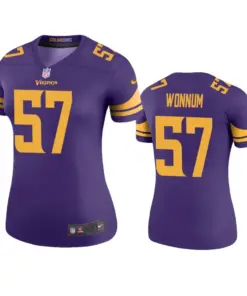 D.J. Wonnum Minnesota Vikings Nike Women's Color Rush Legend Jersey - Purple