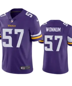 D.J. Wonnum Minnesota Vikings Nike Vapor Untouchable Limited Jersey - Purple