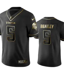 Dan Bailey Minnesota Vikings Nike 2019 Golden Edition Vapor Untouchable Limited Jersey - Black