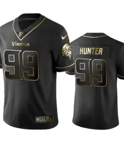 Danielle Hunter Minnesota Vikings Nike 2019 Golden Edition Vapor Untouchable Limited Jersey - Black