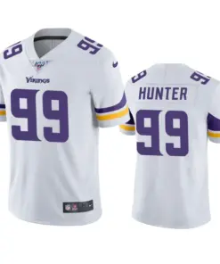 Danielle Hunter Minnesota Vikings Nike 100th Season Vapor Limited Jersey - White