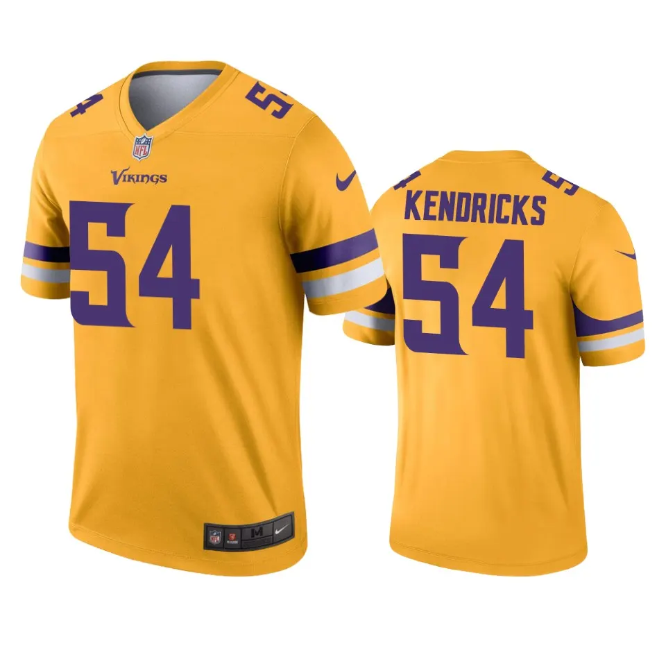 Eric Kendricks Minnesota Vikings Nike Inverted Legend Jersey - Gold