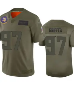 Everson Griffen Minnesota Vikings Nike 2019 Salute to Service Limited Jersey - Olive