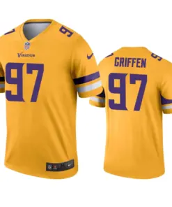 Everson Griffen Minnesota Vikings Nike Inverted Legend Jersey - Gold